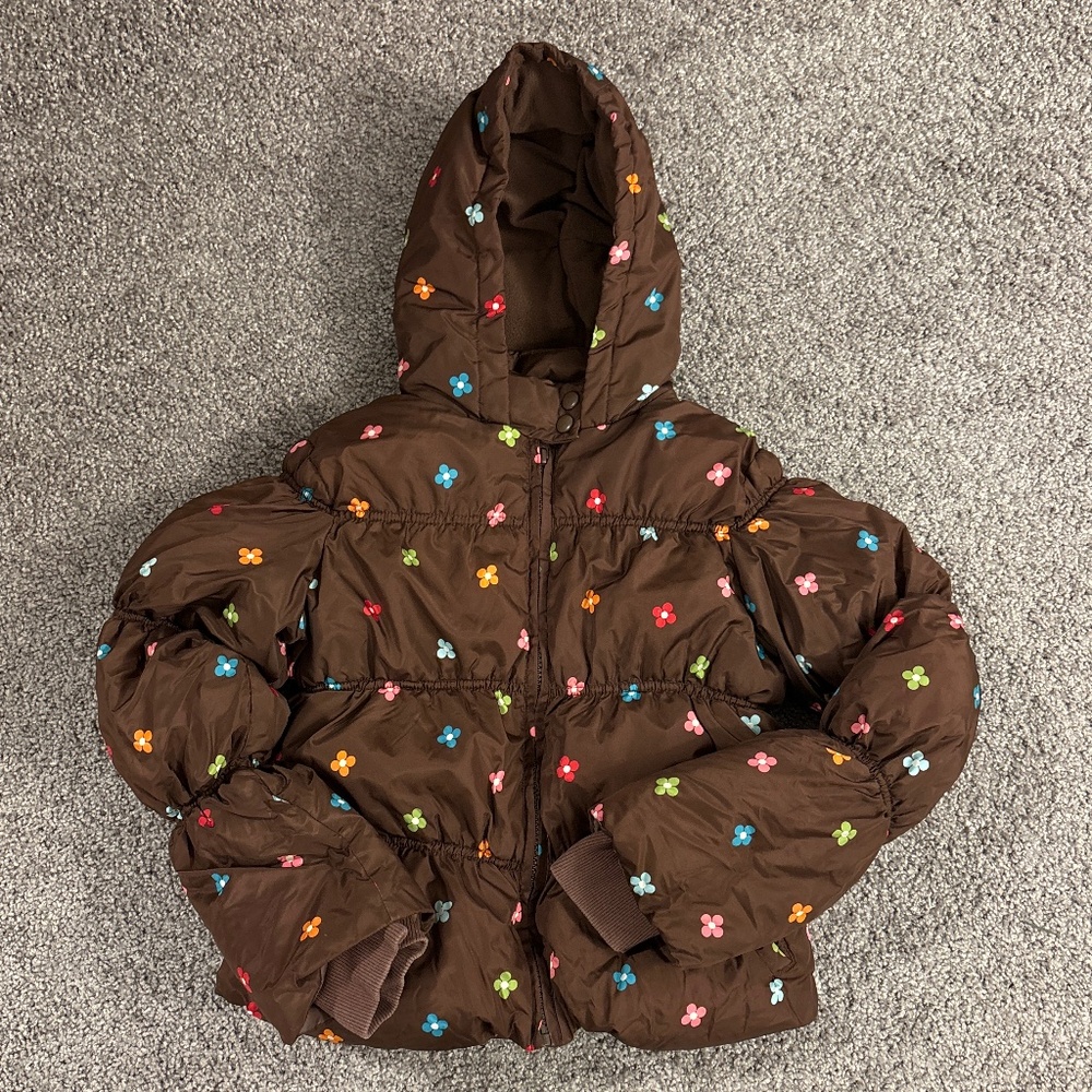 🌸Gymboree GIRLS PUFFER JACKET -size 10/12